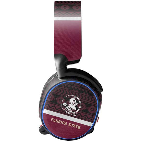 Florida State University Pattern Jersey SteelSeries Arctis 3 Skin